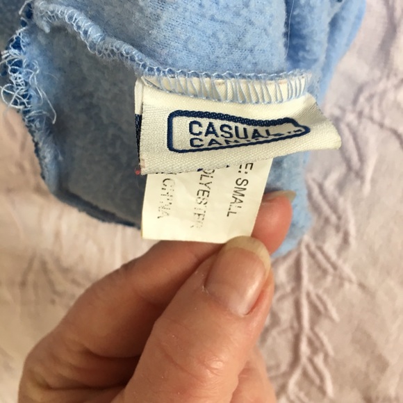 CASUAL CANINE Blue Fleece Sport Dog Jacket, small - Picture 4 of 5